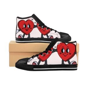 Bonitas zapatillas deportivas con forma de corazón para mujer Size 9