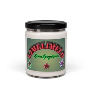 Vela de soja perfumada LJMELIMELO - Vela aromática relajante de 9 oz