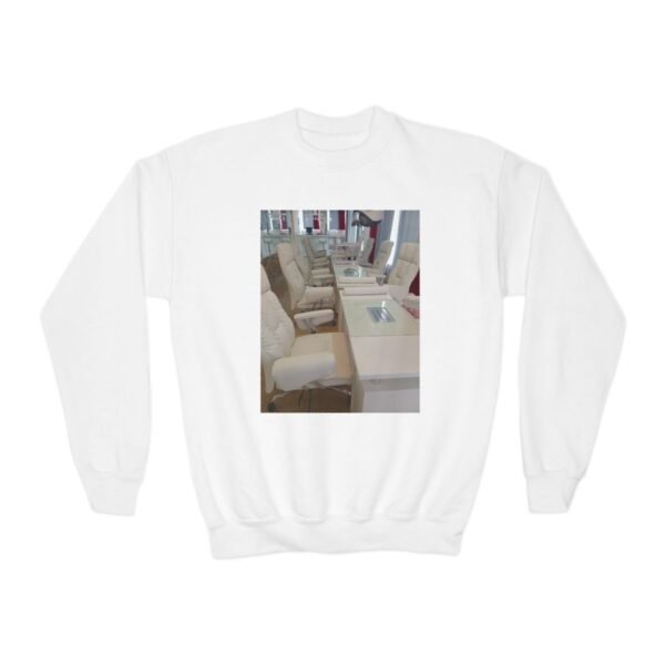 Sudadera juvenil con cuello redondo - Image 5